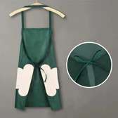 Waterproof Adults kitchen aprons with side wipes