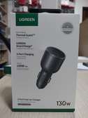 UGREEN 130W 3 Ports Car Charger (USB A, C)