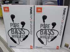 NEW JBL TUNE 215BT WIRELESS EARBUD HEADPHONES COLOR: BLACK