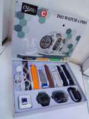 D82 Watch 4 Pro Smart Watch With 7 Straps and Earbuds