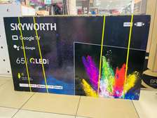 65inches Skyworth Smart QLED Android Frameless 4K UHD.