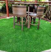 artificial green turf grass carpet balcony area