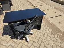 Office desk and chair