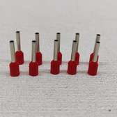 Insulated Single Wire Ferrules Connectors 2mm red