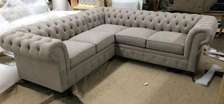 5 seater Chesterfield rolled arms Sofa