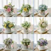 Flower and pots deco