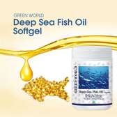 Green World Deep sea fish oil omega 3 capsules 1x100mg