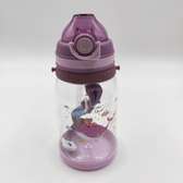 Baby Shark Themed Children Water Bottle with Straw