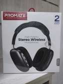 Promate Wireless Bluetooth Headphones Ergonomic Over Ear