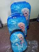 Frozen 3 in 1 kids suitcases school trolley