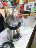 Powerful Blender Stainless Steel Base Large Glass Jar