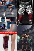 Knee wraps - pair. Knee protection for bodybuilding,
