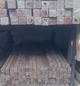 Plastic fencing post