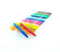 24 Colors Twistable Crayons in Lockable Container