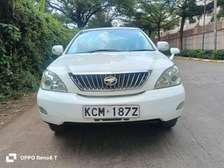 Toyota Harrier White SUV Reliable Comfortable Ride