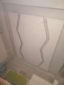 Interior design gypsum cabinet and tiles