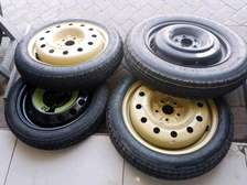 Temporary  tyres for harrier cars