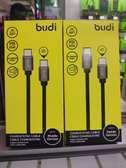 BUDI USB TYPE-C TO TYPE-C CHARGE AND SYNC CABLE 3M