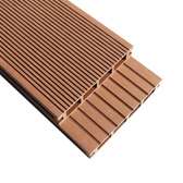 Composite Decking Boards Natural Wood Tone Slip-Resistant