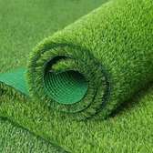 Durable artificial grass carpet.