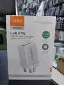 VIDVIE GaN PD 67W Dual USB C Super Fast Charging Charger
