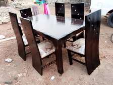 6 Seater Dining Table Sets - Pure Mahogany Wood