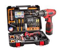 108Pcs Power Tools Cordless Hammer Drill Tool Kit