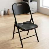 Outdoor Chairs;Black Foldable Patio Chair in Bonchari