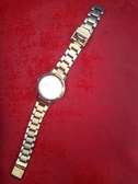 Elegant Gold-Tone Classic Metal Bracelet Watch