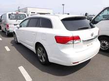 WHITE TOYOTA AVENSIS  (MKOPO ACCEPTED)
