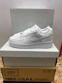 Milky white nike airforce 1 sneakers