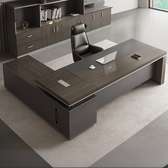 Office Desks: 1600mm Office Executive Desk with Side Storage