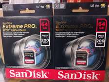 SanDisk Extreme Pro 64GB SDXC UHS-I Card For Camera