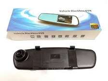 Vehicle Black Box DVR with Front and Rear Cameras