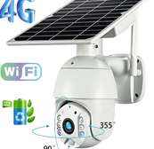 4G PTZ Wireless Outdoor Solar Powered Security Camera