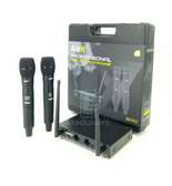 BNK BK902 UHF Dual 2 Channel Wireless Microphone System
