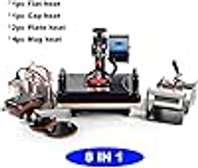 8 in 1 heat press machine