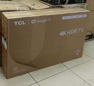 TCL 55 Smart Android 4k UHD Frameless Tv with Bluetooth.