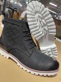 Men Leather 💯 Lv boots