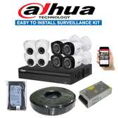Eight 8 Dahua Complete CCTV Cameras System Package