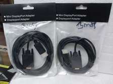 Male DisplayPort to Male VGA PVC Cable 1080p 3m