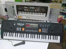 61keys big size electric piano keyboard with microphone