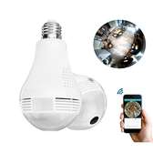 Nanny Camera - Wi-Fi Light Bulb - 360 Degrees.