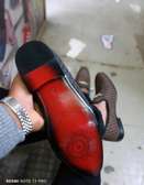 Premium Leather Botbuy Monk Slipon Mens Grey Official Shoes