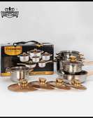 12pcs Ebberg Stainless Steel Cookware Set