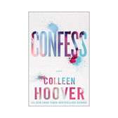 Confess By Colleen Hoover, White Cover, Fiction Novel