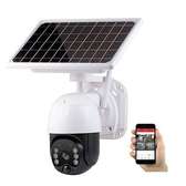 Ptz 360 Degree  Tilt 4G Solar Powered Security Camera