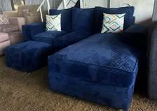 Modern Spacious Sectional Sofa with Plush Cushions