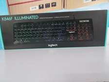 Logitech K846F USB Illuminated Wired Gaming Keyboard
