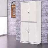 4 Door Lockable Steel Office Storage Cabinet